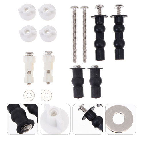 1 Set Toilettensitz , Robuste Scharniere 2