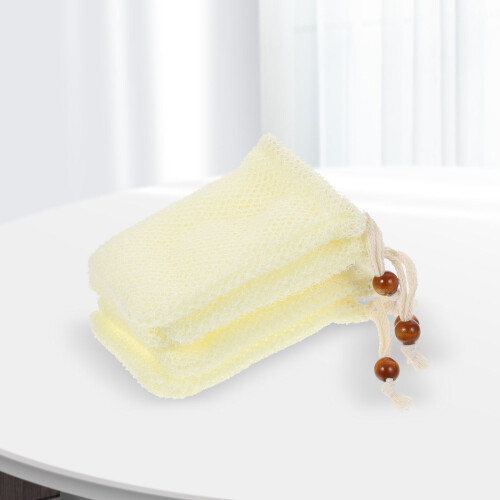 5Stk Peeling Mesh Beutel Netz Handgemacht 1