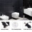1 Set Toilettensitz , Robuste Scharniere 10