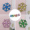 60Stk Diy Glitzer Patch Stoff Applikation Zubehör 11