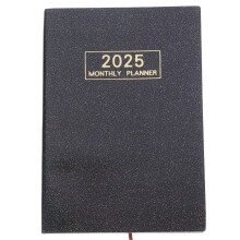 Journal Buch Pu Leder Hardcover Planer 2025 Englisch