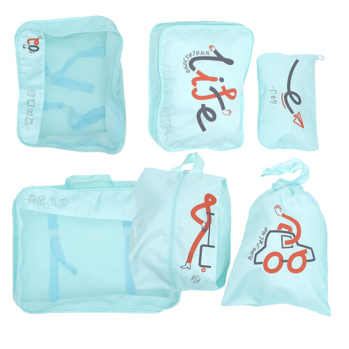1 Set Koffer Packorganizer Reise Sortiertaschen