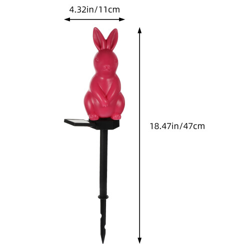 Bunny Solarleuchte, Solarlampe , Gartendeko Für Ostern 2