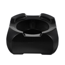 1Stk Robuster Camping Alkohol Ofen Aluminium Schwarz Für Outdoor Koch