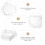 1St Schokoladenform Kunststoff Romantisch Hochtransparent 10