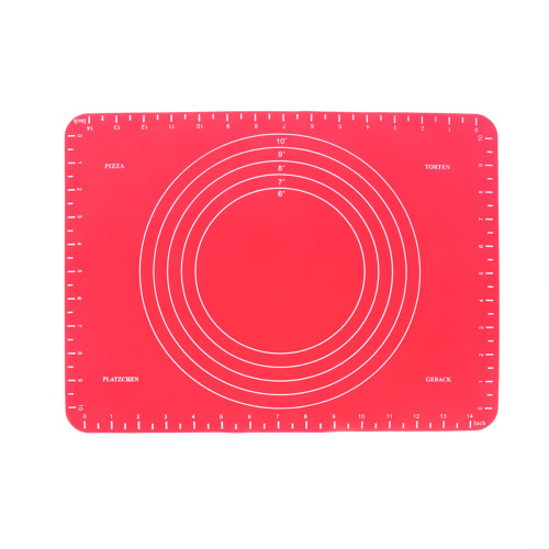 Silicone Rouge Pour Pâte À Pizza 1
