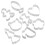 8Stk Keks Ausstechform Backform Für 8