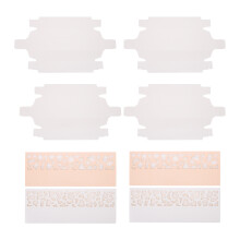 10Stk Macaron Verpackungsbox Pappschachtel Kuchen Aufbewahrung