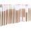 Makeup Set Holzgriff Lange Hülse Nylonborsten 20 St 3