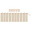 1 Set 97 Teile Holz Lesezeichen Hanfseil Selbermachen 7