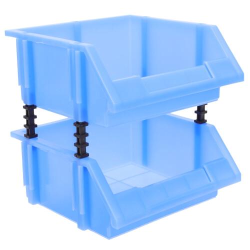 1 Set Kunststoff Stackbehälter Für Snacks Und Hardware