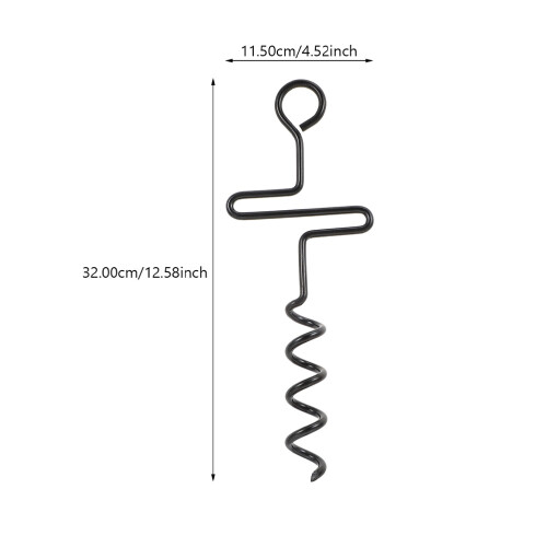 Spiral Erdanker 2 Stk Für Metall Winddicht Camping 1