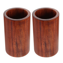 2Stk Küchenutensilienhalter Aus Holz Für Essstäbchen Löffel