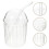 1 Set Kompakt Trinkflasche Wasserflasche 5