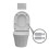 Einfache Toilettensitz Dämpfer Dichtung Deckelzubehör Set 3