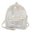 Transparente Jelly Schultertasche Durchsichtiger Rucksack 1