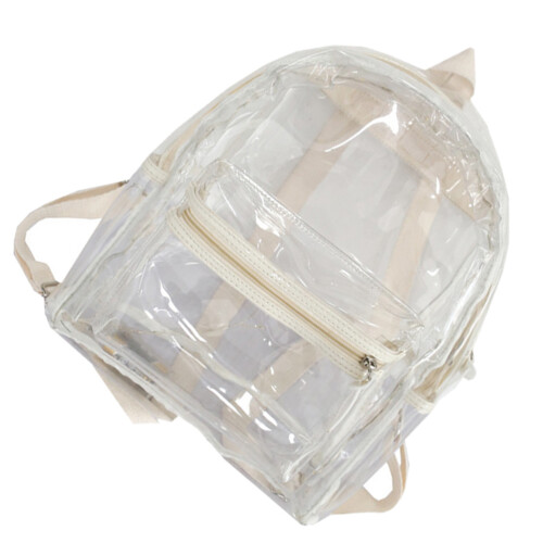 Transparente Jelly Schultertasche Durchsichtiger Rucksack 1