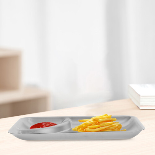 1St Haushalts Tablett Abendessen Geteilter Teller 2