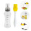 1 Set Ölspender Olivenölflasche Essigspender Flasche 3