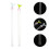 2Stk Swizzle Sticks Langstiel Rührstäbchen 4