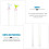 2Stk Swizzle Sticks Langstiel Rührstäbchen 6