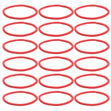 20 Elastische Haargummis Für Pferdeschwanzhalter