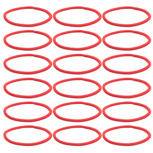 20 Elastische Haargummis Für Pferdeschwanzhalter