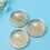 50Pcs Golden Cake Boxes Round Plastic Food Grade Gift Packaging 4