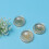 50Pcs Golden Cake Boxes Round Plastic Food Grade Gift Packaging 5