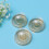 50Pcs Golden Cake Boxes Round Plastic Food Grade Gift Packaging 6