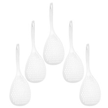 5Stk Schöpfkelle Spaghettisieb Küchensiebkelle Abschäumerkelle