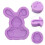 2Stk Schokoladenformen Selbermachen Violett 5