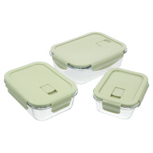 3St Mittelbox Schule Büro Mahlzeit Behälter Mit Fächern Bento Box