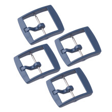 4Stk 20Mm Kunststoff Armband Schnalle Für (Dunkelblau)