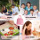 1St Einfache Lunchtasche Bento Box Thermohalter Pink 4