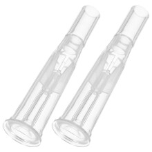2Stk Transparenter Sprühkopf Für Aquarium Fischteich Fontäne