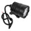 Black Headlight for Motorbike Durable Iron Handlebar Lamp 5