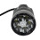 Black Headlight for Motorbike Durable Iron Handlebar Lamp 9