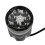 Black Headlight for Motorbike Durable Iron Handlebar Lamp 6