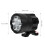 Black Headlight for Motorbike Durable Iron Handlebar Lamp 3
