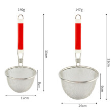 1Stück Siebeinsatz Für Pasta Nudeln Hotpot 12Cm