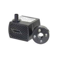 Aquarium Zirkulationspumpe 2W Mit 4 LED Leuchten Und US-Stecker