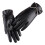1 Paar Damen Winter PU Warm Winddicht 5