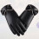1 Paar Damen Winter PU Warm Winddicht 8