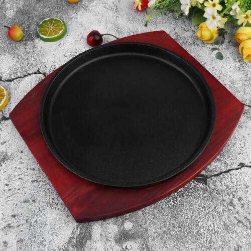 1St 24Cm Bratblech Antihaft Teppanyaki Runde Backform 2