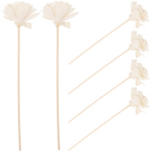 6 Aroma Diffuser Sticks Für Duftöl, Dekorative Dahlien Sticks