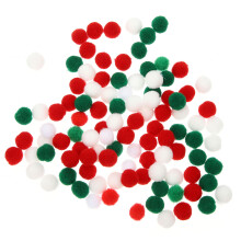 5 Beutel Kinder-Pompons Bastelbälle Für Weihnachtsprojekte