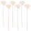 6 Aroma Diffuser Sticks Für Duftöl, Dekorative Dahlien Sticks 8