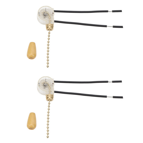2Stk Durable Pullswitch Elegante Lampensteuerungsteile