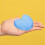 10Pcs Sky-Blue PP Retainer Cases Compact Portable Storage 9